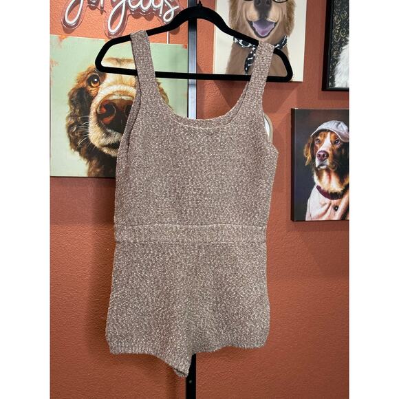Free People Beach Declan Sweater Romper | Small | MSRP $98 - Picture 4 of 7